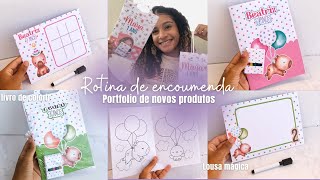 Producing a Portfolio of New Products/Magic Slate and Coloring Kit (Order Routine)