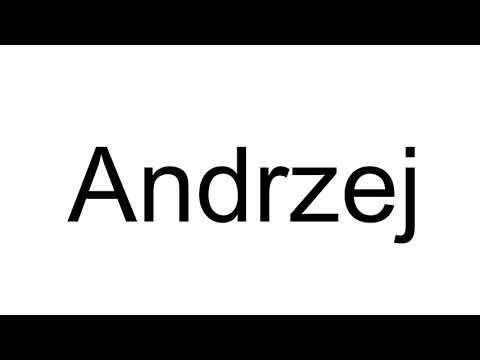 How to Pronounce Andrzej