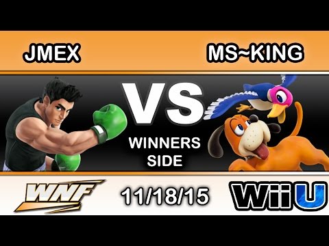 WNF S4E5 – 2GG | Jmex (Little Mac) Vs. MS~King (Duck Hunt) Winners Side - Smash Wii U