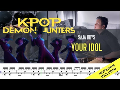 K-Pop Demon Hunters OST| Saja Boys| Your Idol| Drum Cover| Raymond Goh