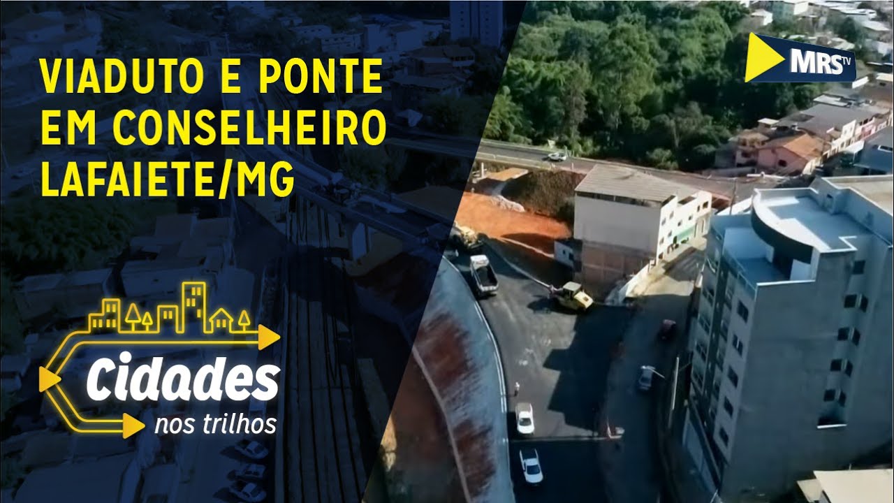 Viaduto Padre Ermano José Ferreira e Ponte Geraldo Dias Moreira: a evolução da obra em Lafaiete/MG