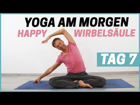 10 Minutes of Happy Spine - Live Consciously! | HAPPY YOGA IN THE MORNING (Day 7)