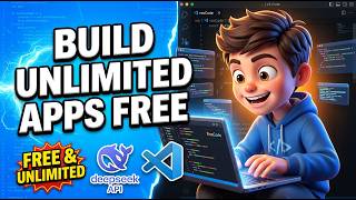 Build Unlimited Coding Apps Using Deepseek Flash FREE API Key in VSCode Using RooCode Full Setup