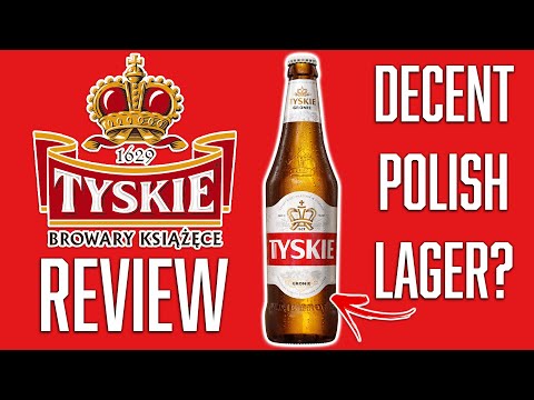 TYSKIE LAGER REVIEW | ONE MINUTE BEER REVIEW - EP 7