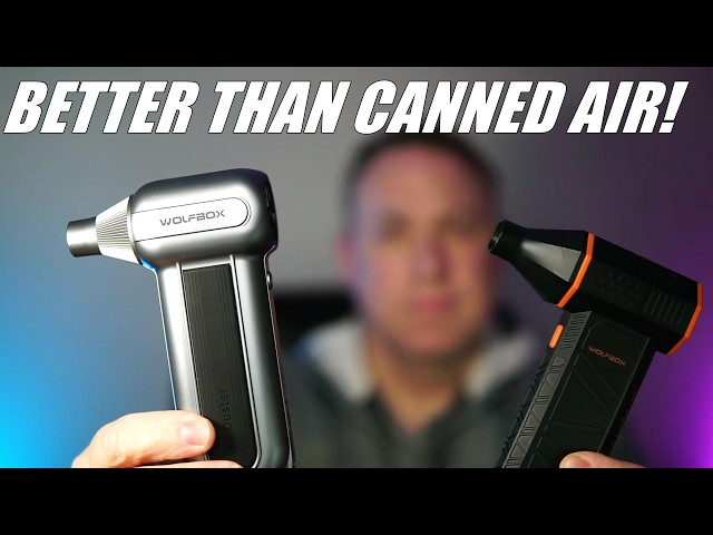 Vídeo relacionado con IT Dusters AirTec Ultra Soplador de Aire Inalámbrico Recargable para PC y Electrónica, para Teclado, Portátil y Consola, Alternativa al Aire Comprimido en Lata