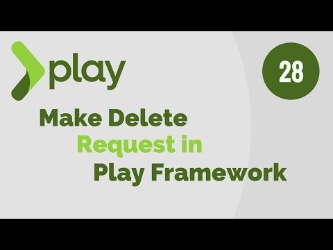 Play Framework Tutorial 28 | Make Delete Request using jQuery in Play Framework