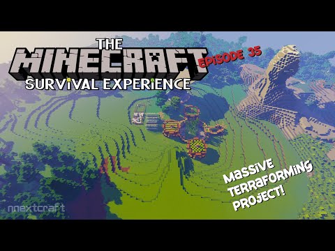 nnextcraft - How to terraform Minecraft terrain : Tutorial : Let's Play : The Minecraft Survival Experience
