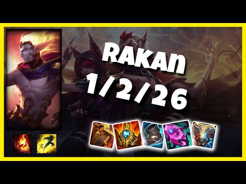 Rakan Challenger Gameplay S11 Replay 11.3 Support (1/2/26) - BR