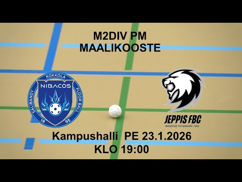 Maalikooste| Nibacos II vs Jeppis FBC 23.1.2026