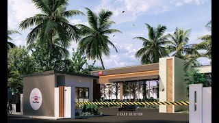 Make my trip premium launge exterior  design