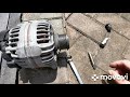 Audi A4 B6 steering noise - it's the alternator pulley! How to fix