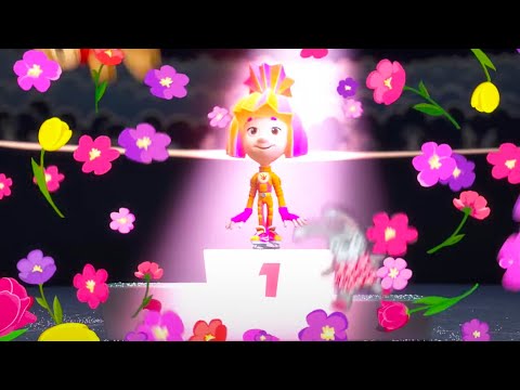 Professional Ice Skater | The Fixies | Cartoons for Children - Kingdom Kids Zone, Little Learners - The Fixies