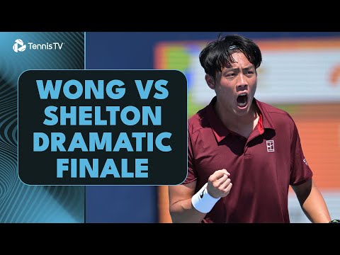 DRAMATIC Wong vs Shelton Final Set! | Miami 2025