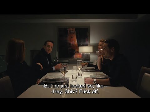Succession | Roman and Shiv humiliate Tom at dinner | Kieran Culkin, Sarah Snook, Matthew Macfadyen
