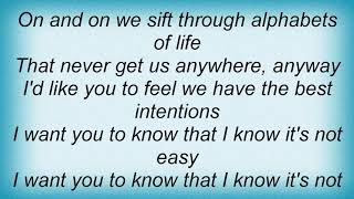 Badly Drawn Boy - A Peak You Reach Lyrics