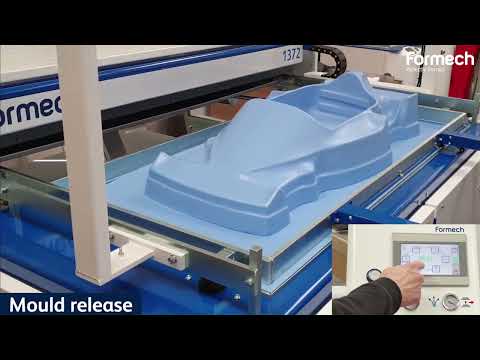 Presentamos la máquina termoformadora FORMECH 1372