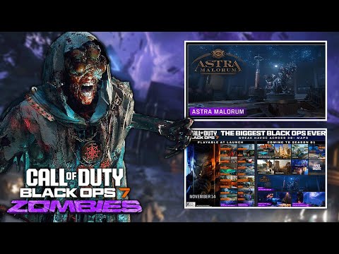 WHAT'S COMING IN BLACK OPS 7 SEASON 1 | NEW ZOMBIE MAP AND MORE REVEALED!