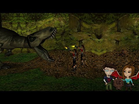 constantine plays Lara at the Movies: Jurassic Park - part two (TRLE multiplayer)