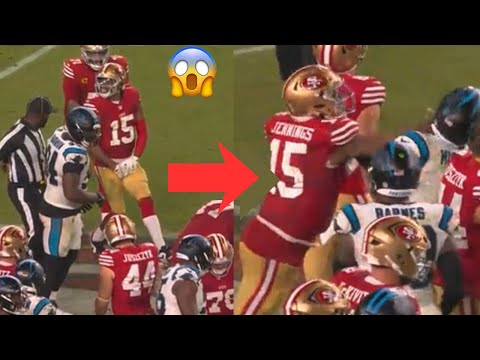 Jauan Jennings schlägt Trevon Moehrig, nachdem dieser ihn in die Weichteile getroffen hat 🥜 Volle...