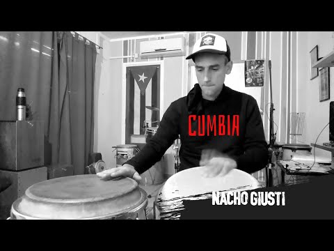 Nacho Giusti - Cumbia Patrones Básicos #3 - Congas - Percussion Paterns Lesson Tutorial