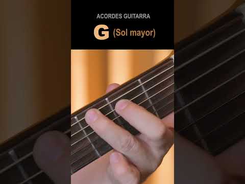 Acorde G (sol mayor) aprende a tocar guitarra posiciones de acordes