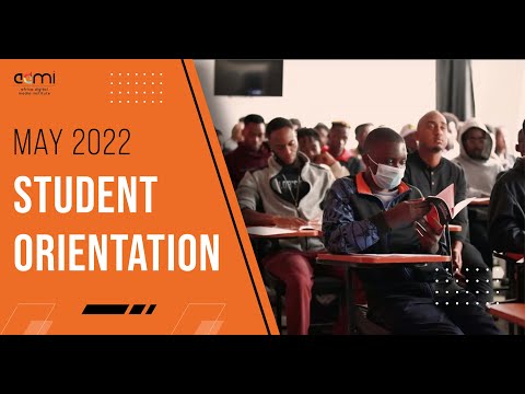 May 2022 - Student Orientation | ADMI