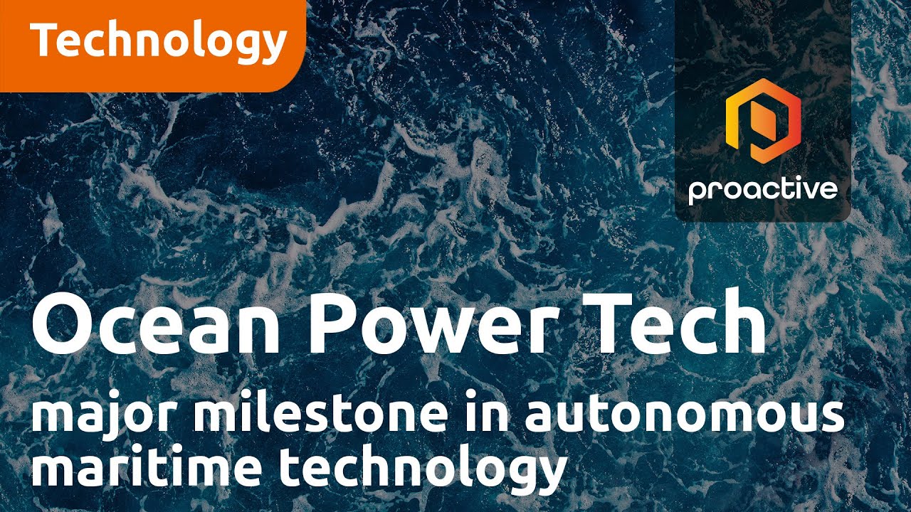 Ocean Power Technologies announces major milestone in the field of autonomous maritime technology