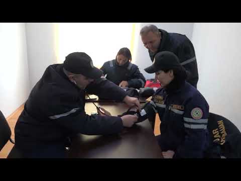 FHN-in Beynəlxalq Axtarış-xilasetmə Dəstəsinin növbəti taktiki-xüsusi təlimi keçirilib