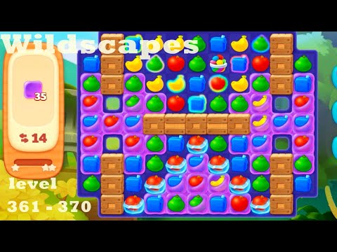 Wildscapes Level 361- 370 HD Walkthrough | Gameplay | 3 - match game | ios | android | pc | app