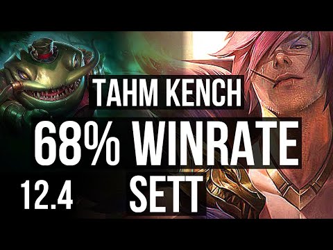 TAHM KENCH vs SETT (MID) | 68% winrate, 5/2/16 | TR Diamond | 12.4