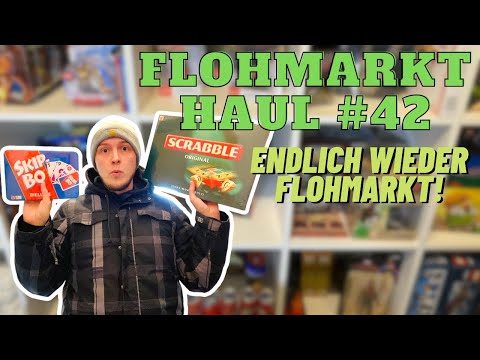 FLEA MARKET HAUL #42 NICE Board Games & Other Bargains Reselling TIPS & TRICKS Flea Market Sell