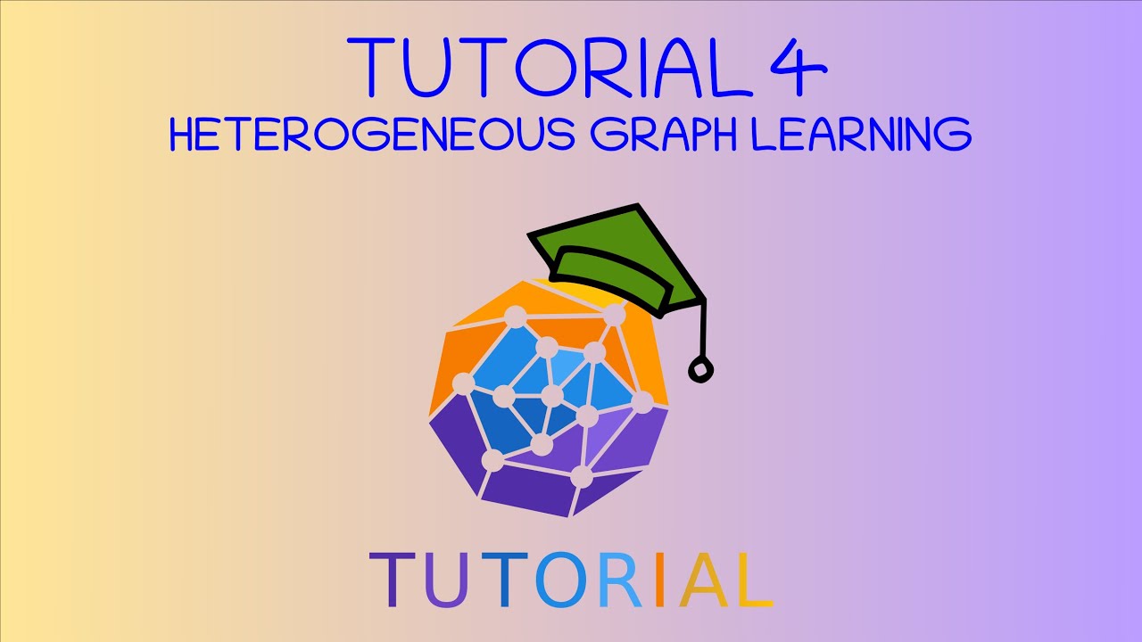 Heterogeneous graph learning [Advanced PyTorch Geometric Tutorial 4]
