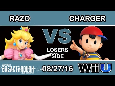 2GG: Breakthrough - THB | Razo (Peach) Vs. Charger (Ness) Losers Side - Smash Wii U