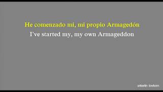 Anberlin - Armageddon (Lyrics / Sub. Español)