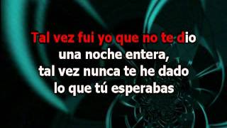 Ricky Martin - Tal Vez (karaoke)