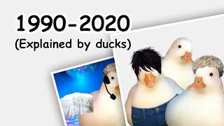 1990 - 2020 (explained by ducks)