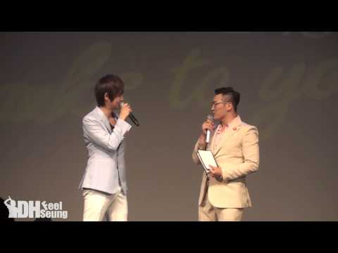 [15.07.30 정동하10주년팬미팅] 정동하 딩동식인사