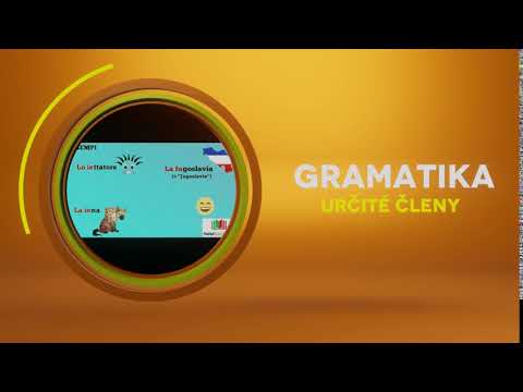 Talianska gramatika - Určité členy