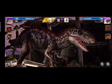INDOMINUS REX VS METRIAPHODON / Jurassic world the game #567
