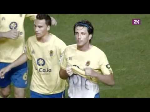 2ª División 10/11 - 32ª Jornada - UD Las Palmas vs Elche (2-1) JAVI GUERRERO y PEDRO VEGA