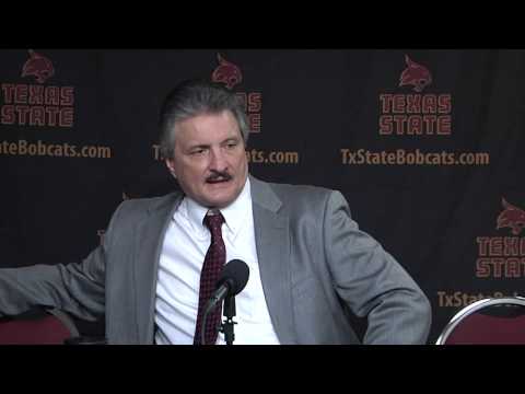 Texas State MBB Postgame Press Conference vs. Lamar - Danny Kaspar