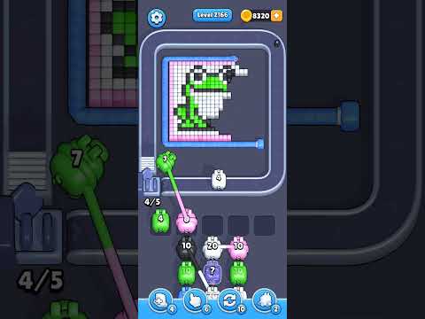Pixel Flow Level 2166 Walkthrough