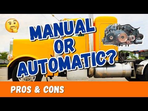 Manual VS Automatic Semi Truck Transmissions (Manual, Automatic, Manual Automatic Hybrids)