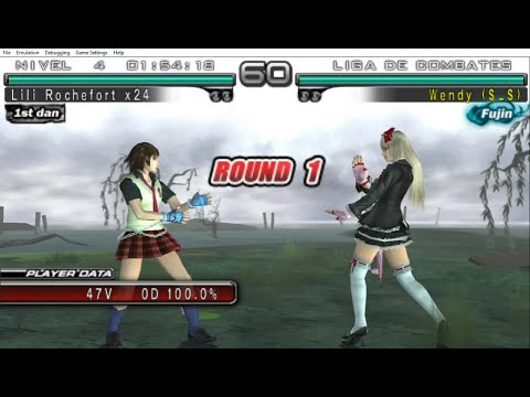 14_7 Asuka Kazama VS Lili Rochefort  - TEKKEN DARK RESURRECTION PPSSPP v1.0  ( Uchiha x24 )