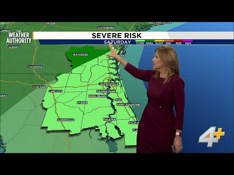 Weekday Weather Update: Cold temps return tonight, chance of storms this weekend