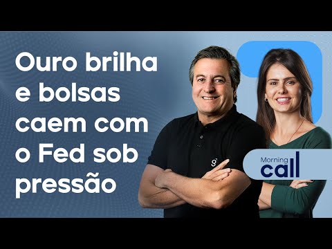 🔴 12/01/26 Ouro brilha e bolsas caem com o Fed sob pressão | Morning Call