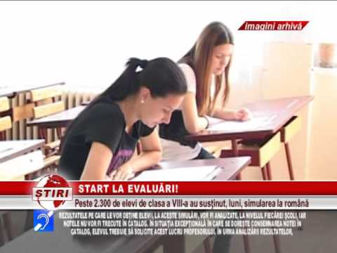 START LA EVALUĂRI!