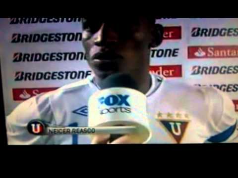 Entrevista a Neicer Reasco en copa sudamericana