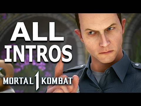 Mortal Kombat 1 T-1000 All Intros Dialogue Character Banter MK1