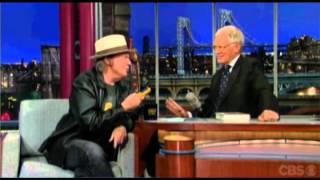 Neil Young al David Letterman Show del 27-9-12